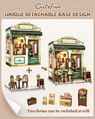 Cutefun Sunny Cafe battery box with light creates ambient lighting