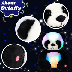 Cuteoy panda plush with soft fur appeals to kids for cuddling
