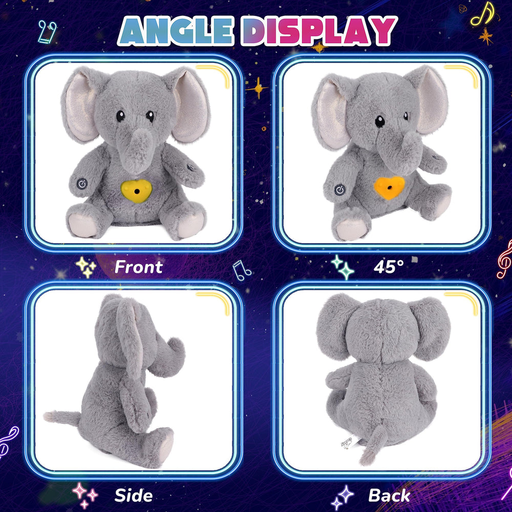 Cuteoy soft tummy elephant plush with cozy texture for daytime play.