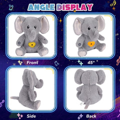 Cuteoy soft tummy elephant plush with cozy texture for daytime play.