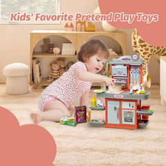 Cuterabit durable plastic kitchen toys withstand energetic toddler play sessions
