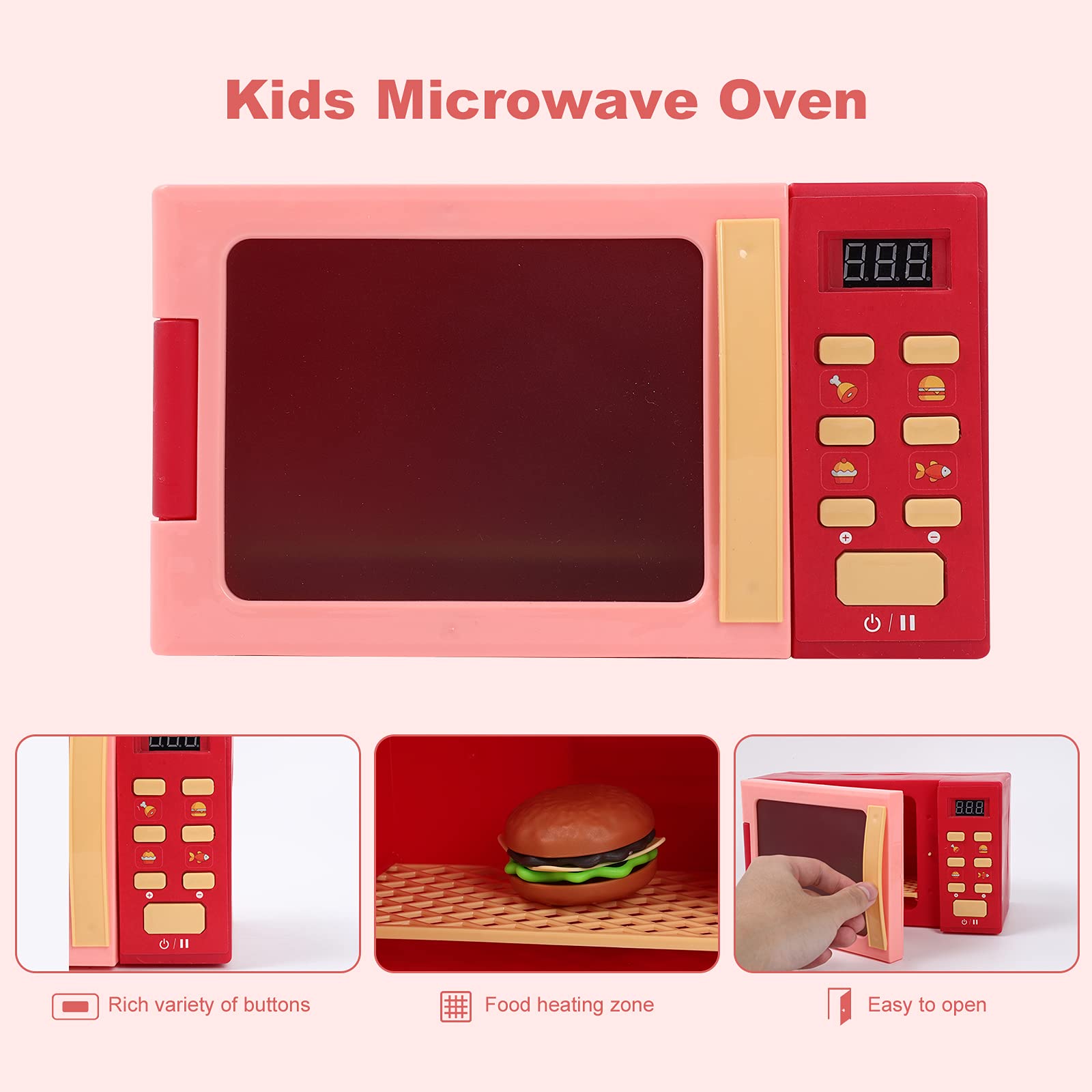 Cuterabit play-food assortment supports pretend cooking and role-play adventures.