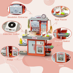 Cuterabit play sink with running water enhances pretend washing and cleanup play