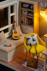 CUTEROOM doll house kit dust cover protects finished miniatures