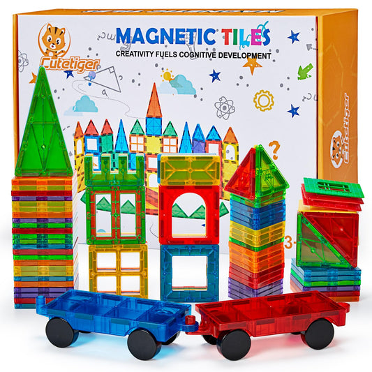 CuteTiger magnetic tiles box for organized storage and gifting.