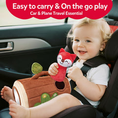 CuteZone built-in mirror helps early self-awareness during play.