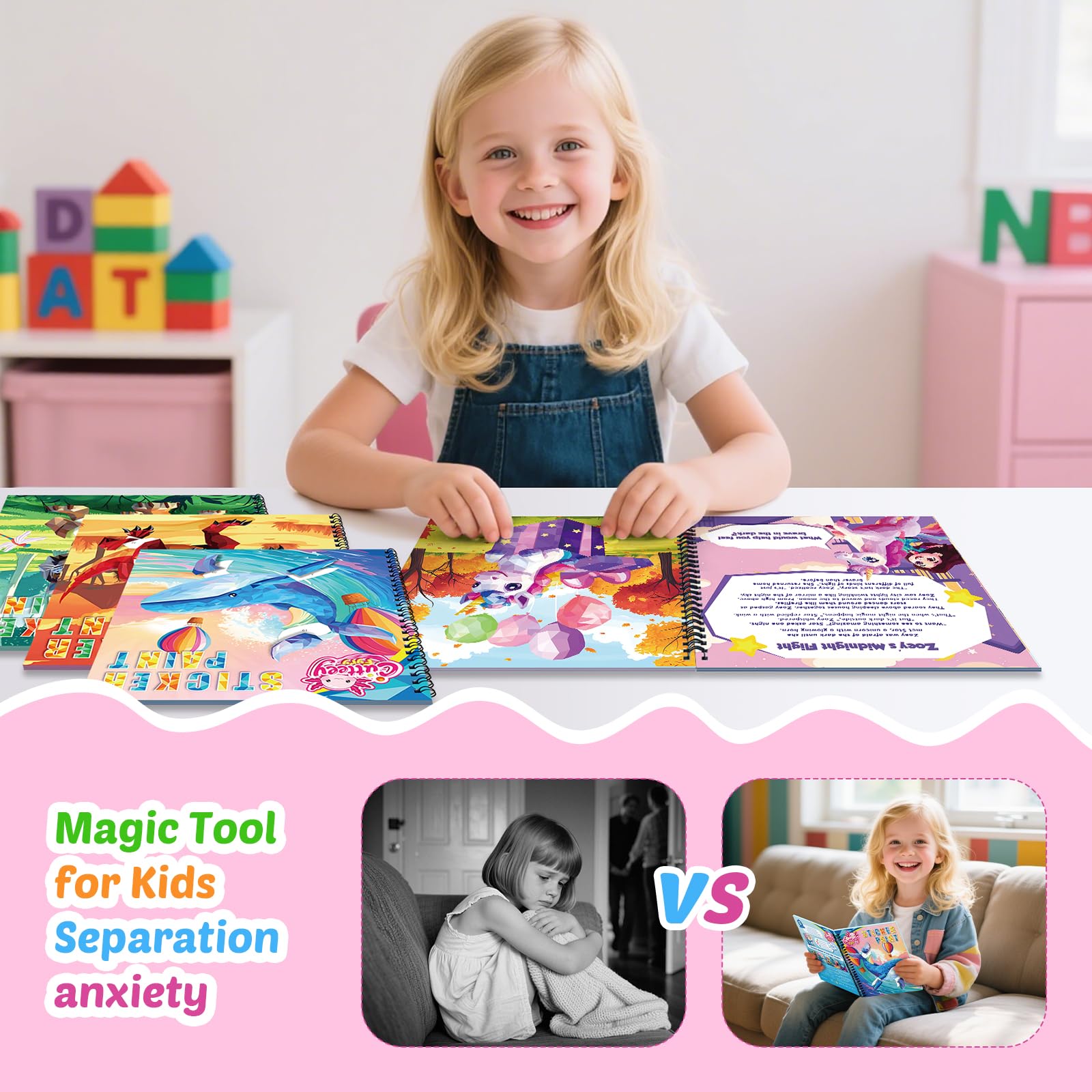 CutteeyFyry unicorns puzzle stimulates creativity for independent playtime