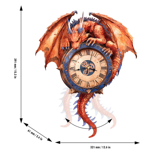 Cutywood 3D puzzle clock assembly parts highlight the satisfying build.