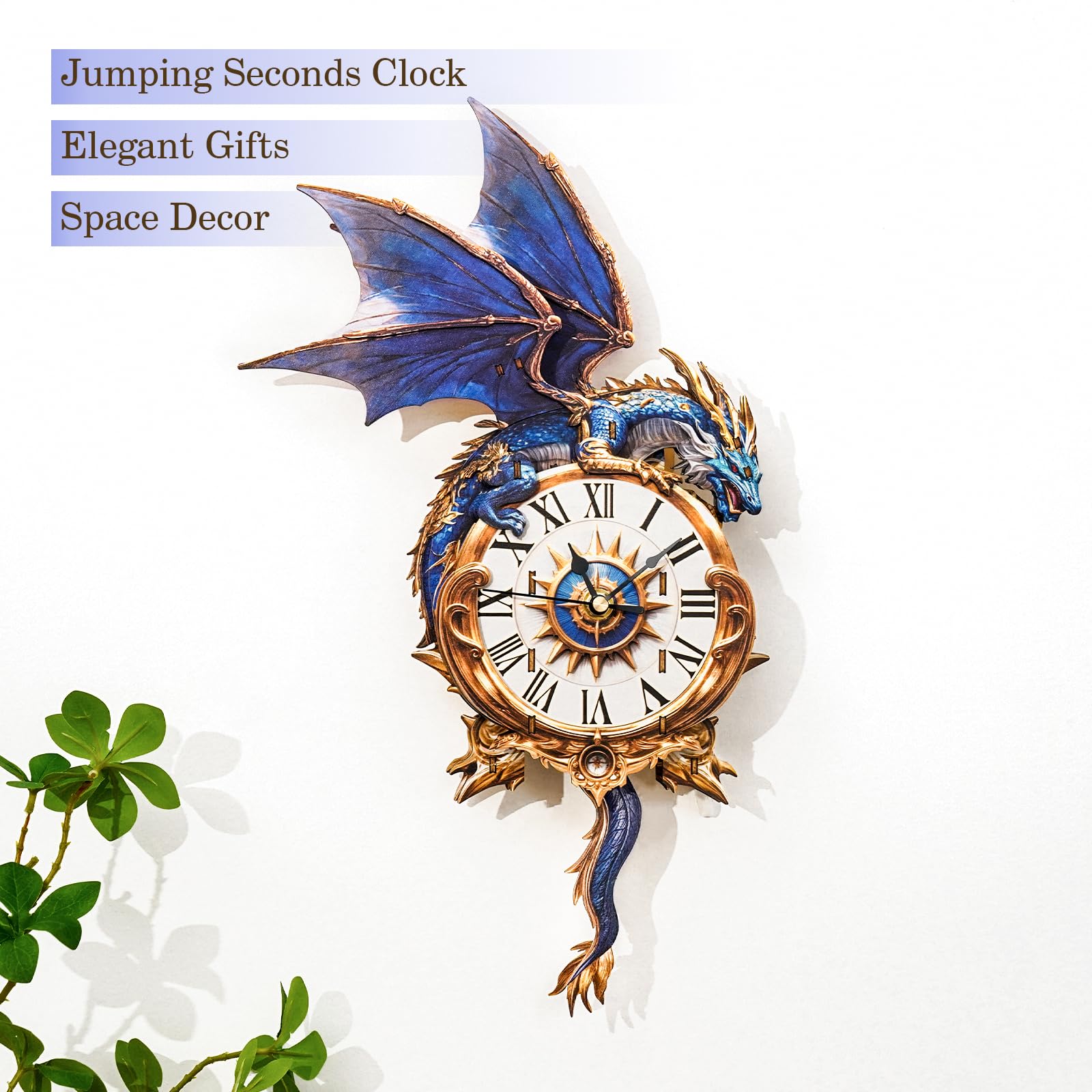 Cutywood clock pendulum mechanism demonstrates functional motion on a desk