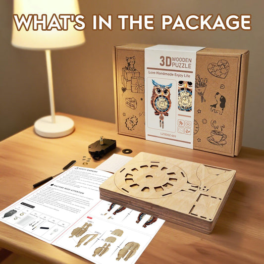 Cutywood DIY clock kit for adults offers hands-on decoration.