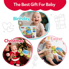 CuteZone BPA-free, durable plastic with rounded edges for infant exploration