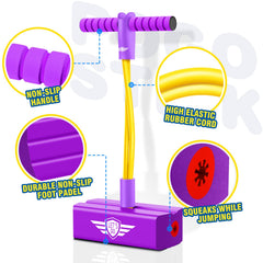CUUGO LET'S GO! CG elastic hoses showing durable bounce design