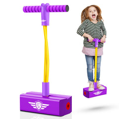 CUUGO LET'S GO! CG foam pogo jumper purple main image for active play and coordination
