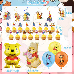 CVCXFParty honey balloons set with foil and latex balloons for party charm