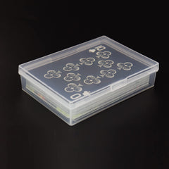 Cwdew compact travel card box fits easily in bags.