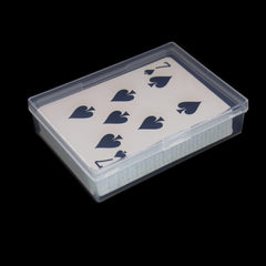 Cwdew sturdy PP plastic card case is lightweight yet durable.
