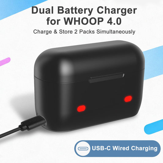 Cwowhihui charger with LED indicators shows charging status clearly.