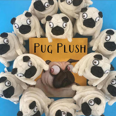 CWZY Pug Plush care instructions example for easy washing