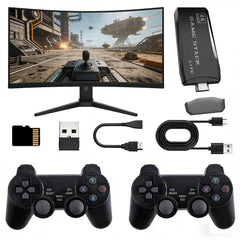CWZZ retro game console front view for quick retro gaming experiences.