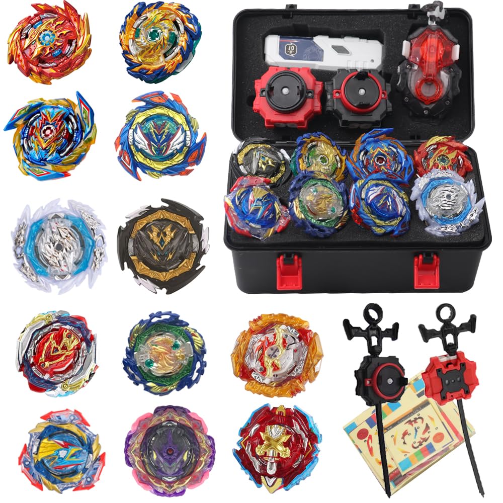 Cxdhzlx Bey Battling Tops box showing organized storage and portability.