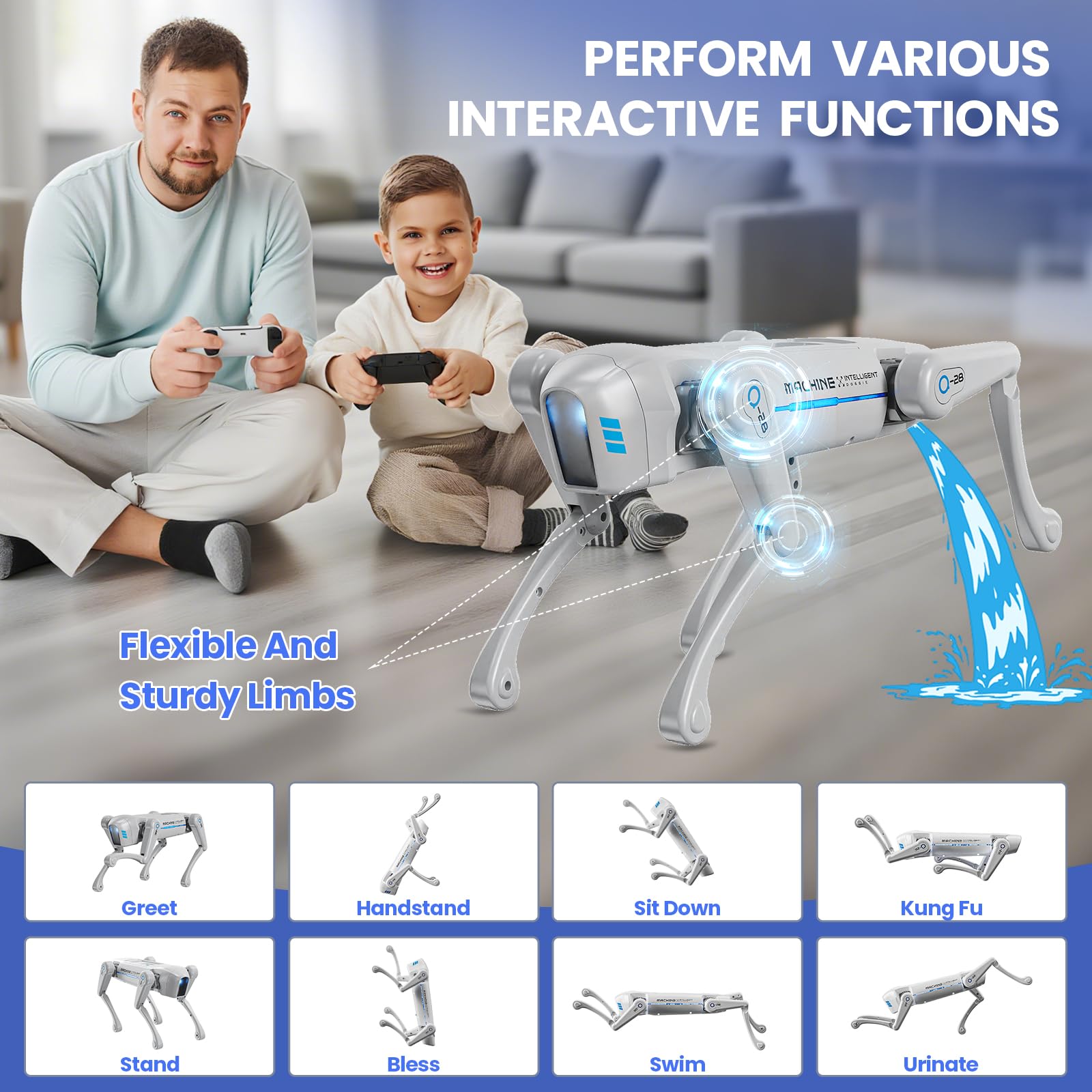 cxjoigxi smart robot dog app programming for creative learning