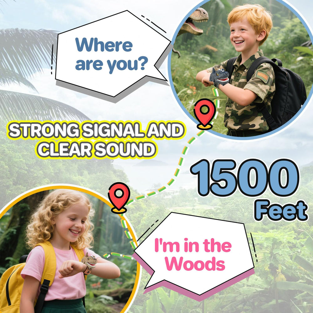 cxjoigxi two-pack walkie talkies keeping kids connected during camping or hiking