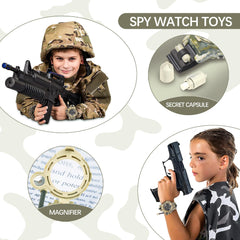 cxjoigxi walkie talkie watch flashlight on for evening adventures