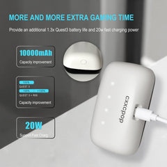 cxxcpop s3 pro headband magnetic battery – quick magnetic connection for hassle-free power