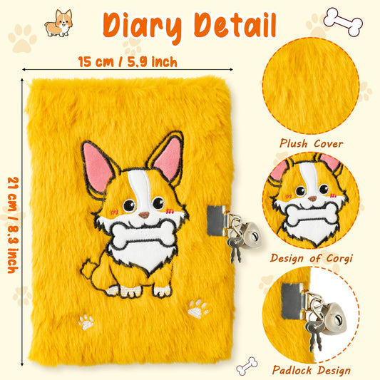 CY2SIDE corgi diary pen for smooth writing sessions.