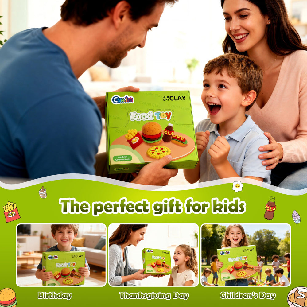 CyAJM air-dry clay dries in 24 hours.