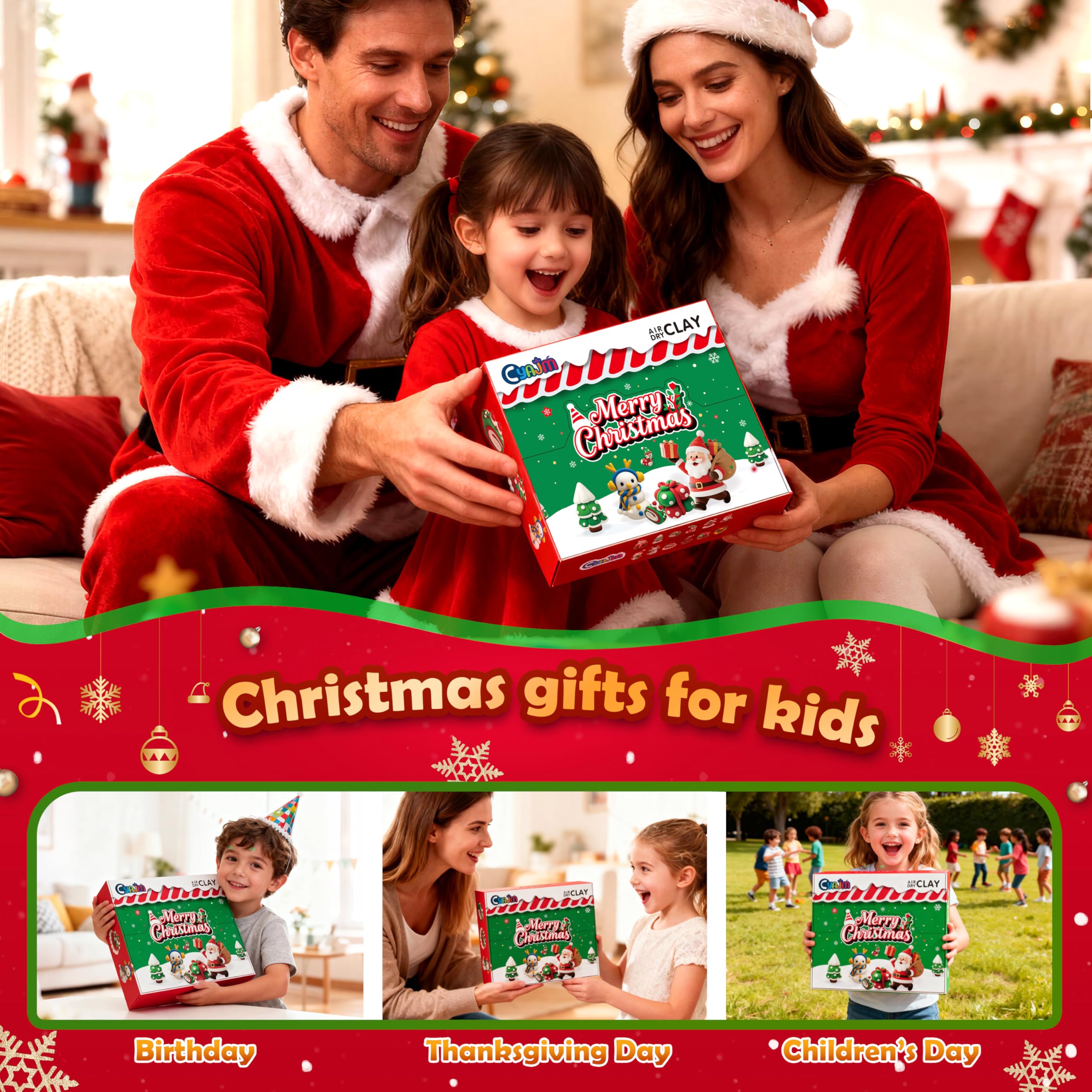 CyAJM kid-friendly gift set ideal for classrooms and parties