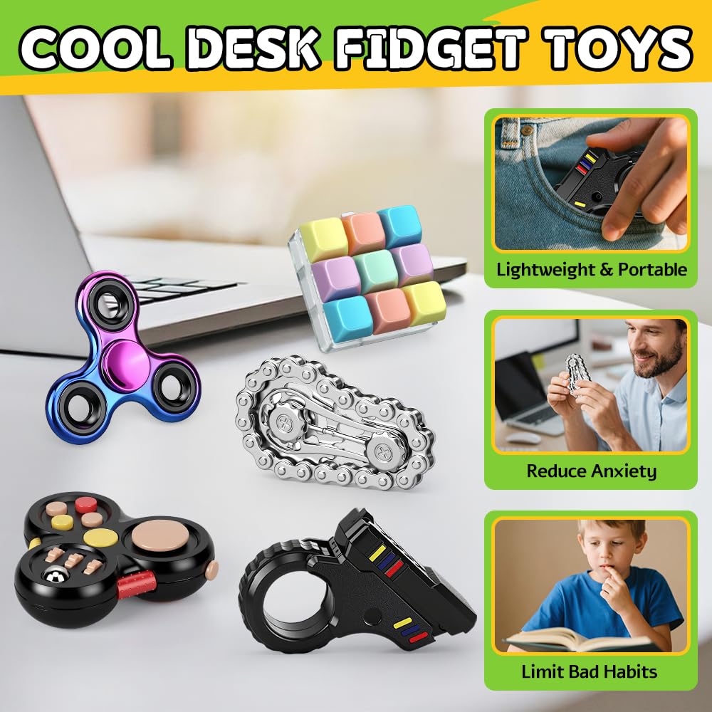 Cybemaga office desk gadget keeps hands busy during long tasks.