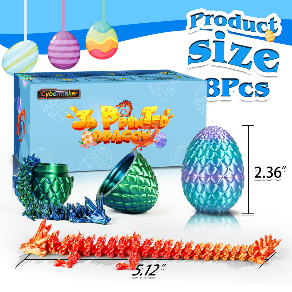 Cybermaker dragon egg color variety enhances collectible appeal