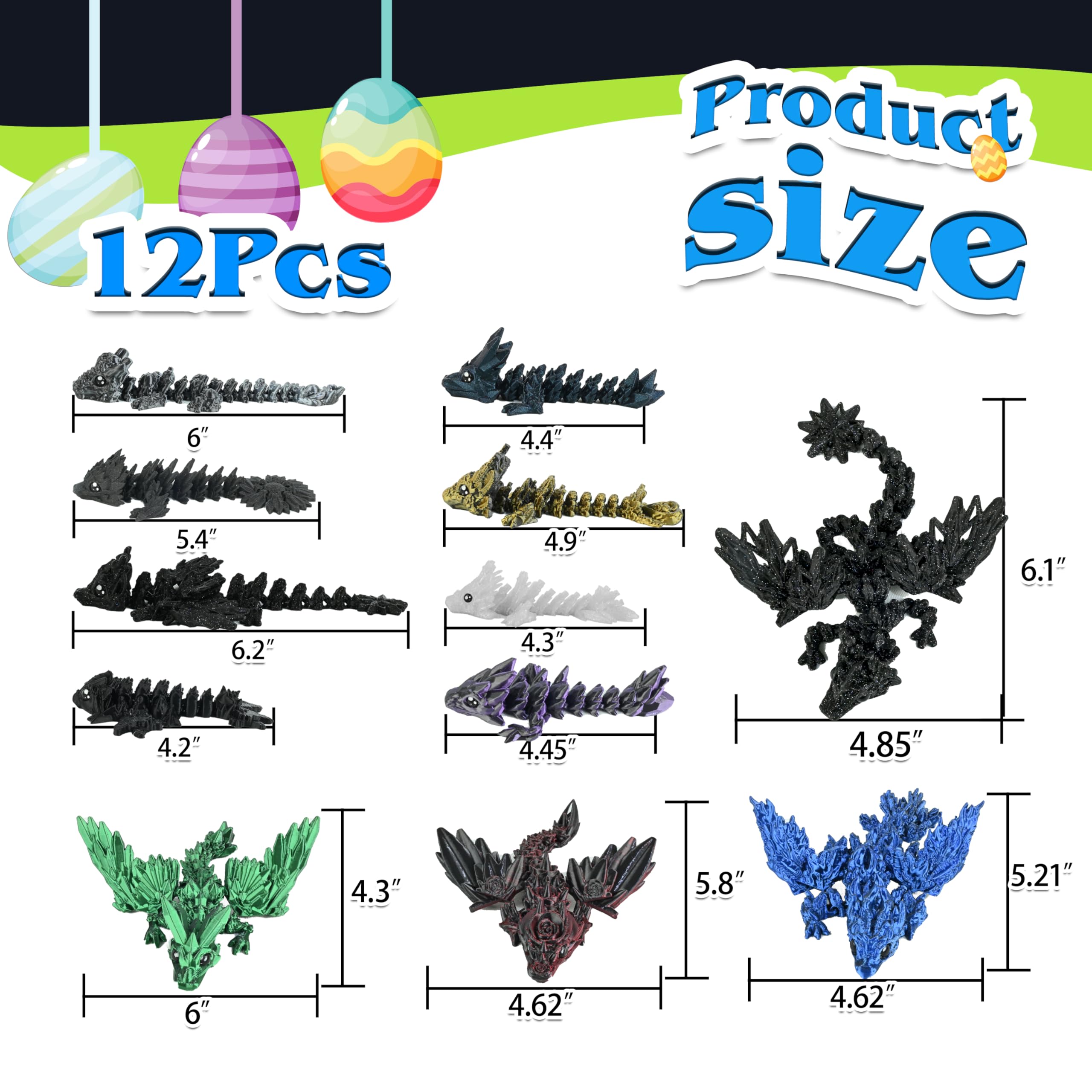Cybermaker Crystal Dragon showcases crisp details for shelf display and tactile exploration.