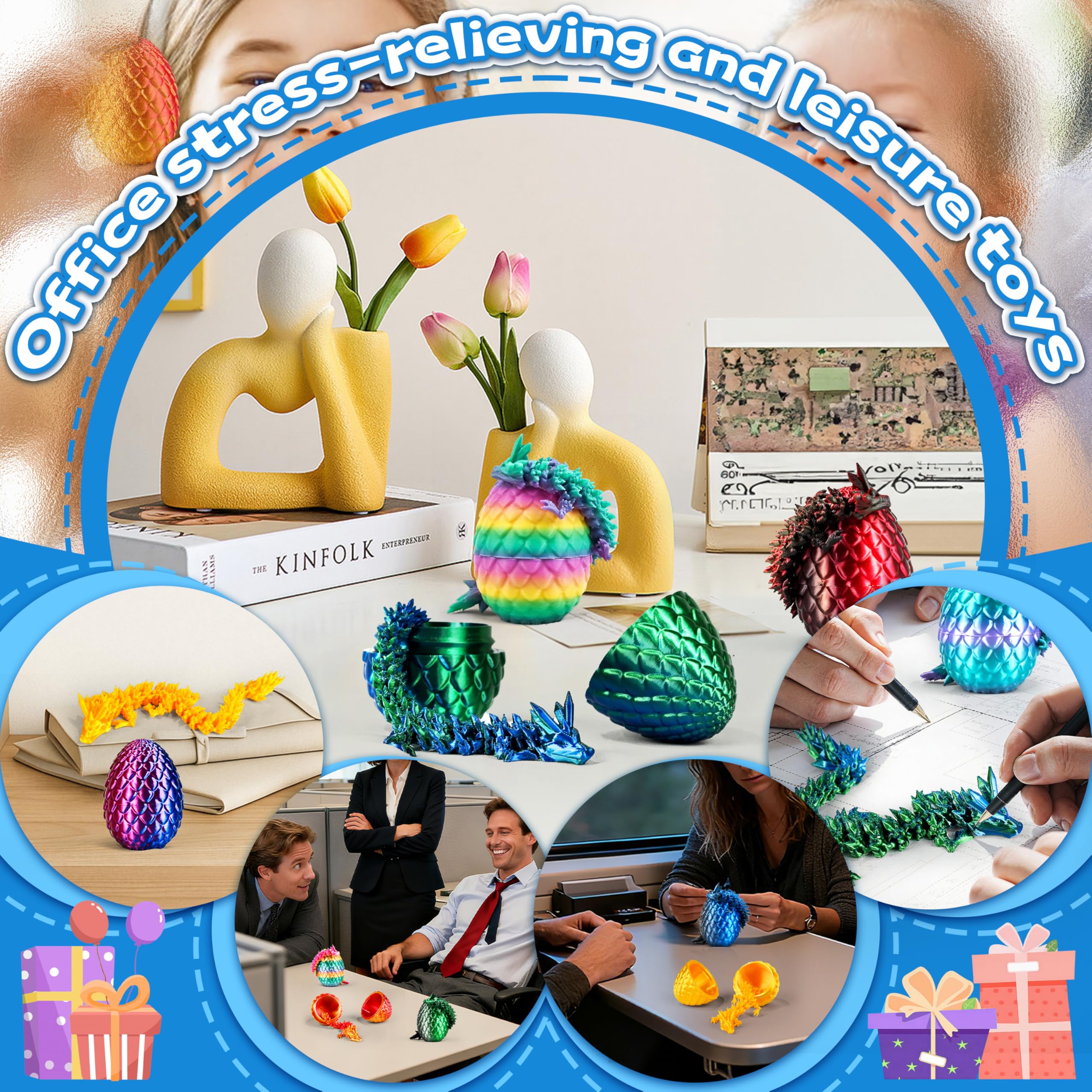 Cybermaker eco-friendly PLA material offers lightweight, durable construction.