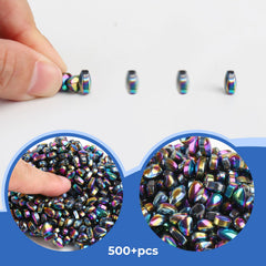 Cycllty creative shapes with magnet beads to form relaxing desk sculptures.