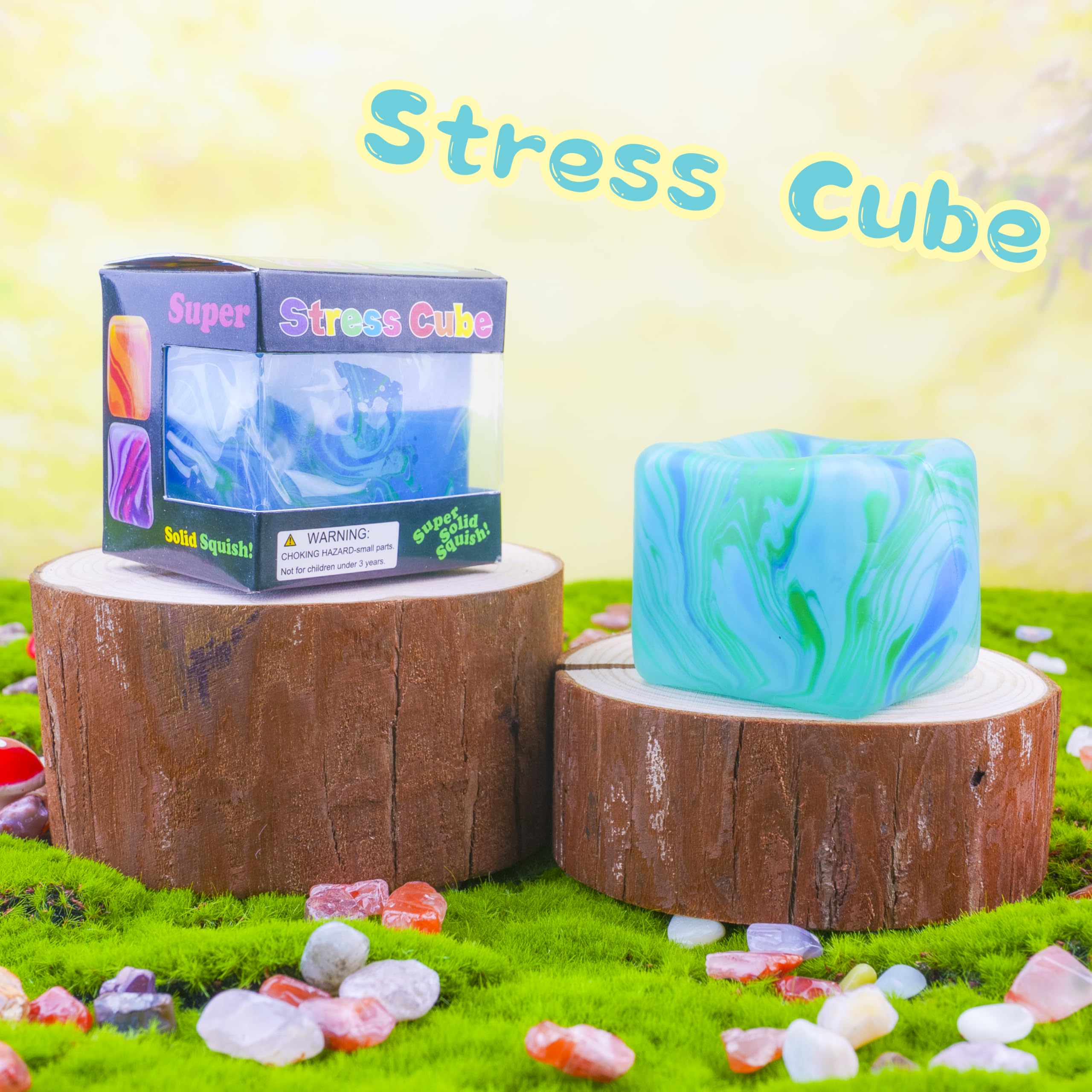 CYICTOY compact stress cube: easy to carry in bags.