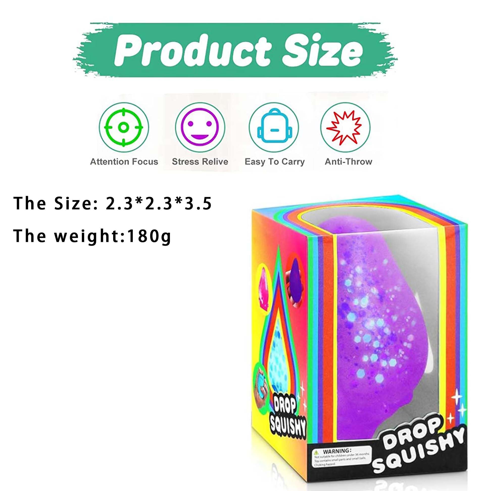 Made of 100% silicone, BPA-free, safe for ages 3+