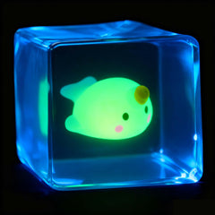 CYICTOY glow-in-the-dark unicorn whale inside adds playful light-up moments