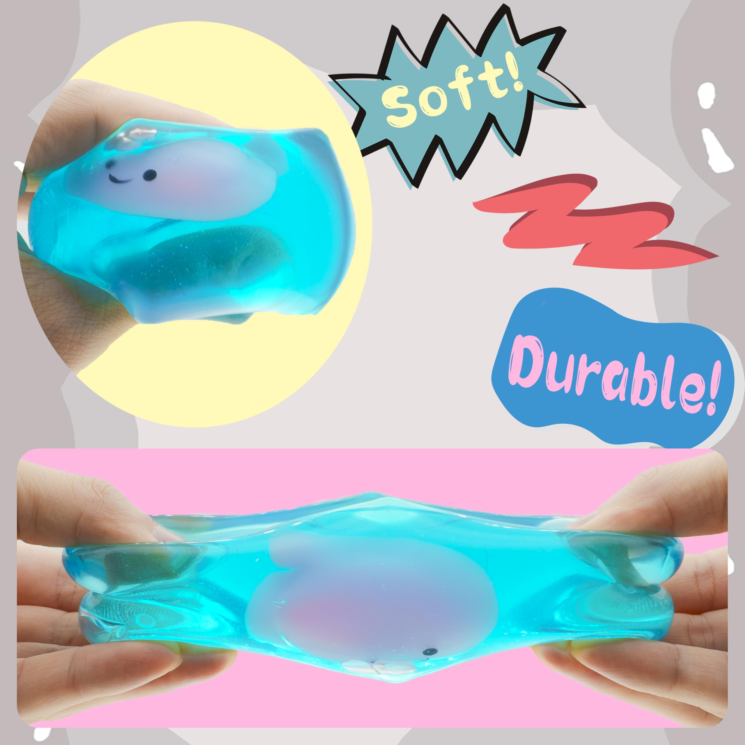 CYICTOY Stress Cube pocket-size design fits bags for on-the-go calm.