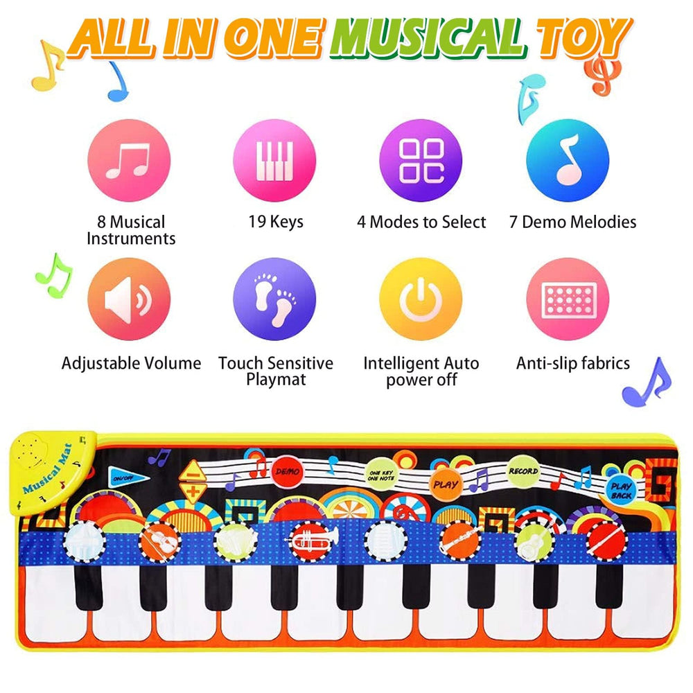 Cyiecw Piano Mat function keys illustrate diverse musical options