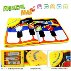Cyiecw Piano Mat kids dancing during musical play