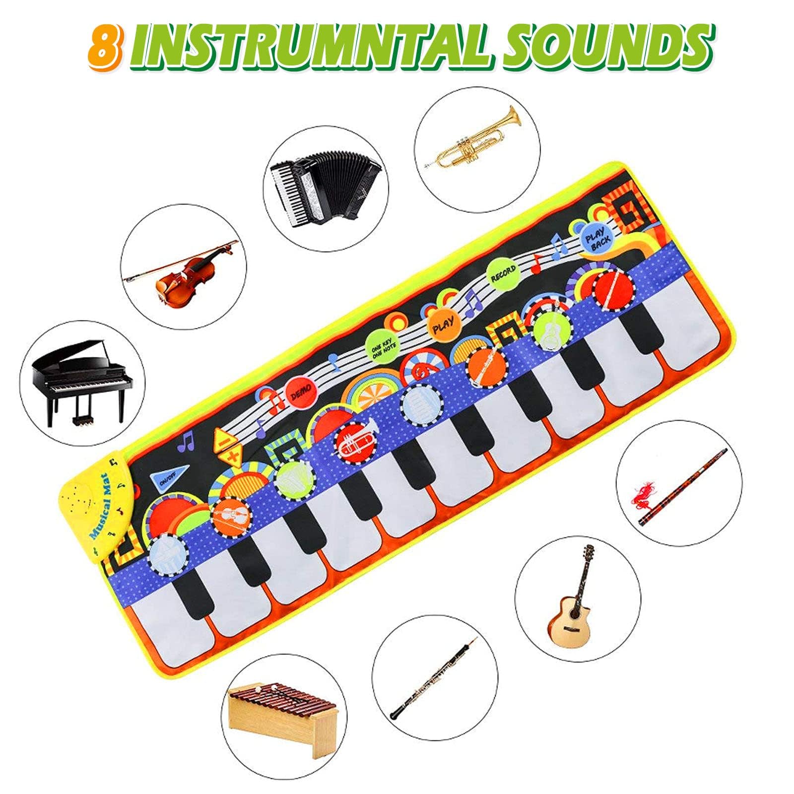 Cyiecw Piano Mat suitable for both indoor and outdoor use