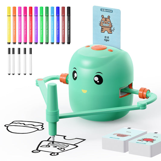 CYJBE interactive drawing robot front view boosts hands-on learning.