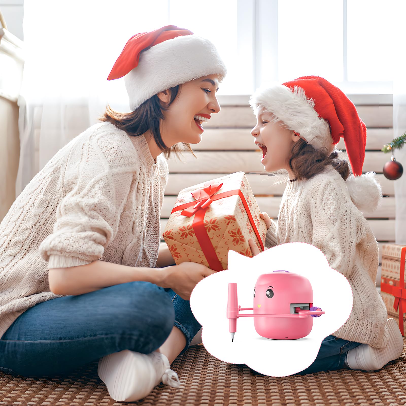 CYJBE sturdy kid-friendly robot designed for durable at-home learning sessions.