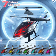 cylion helicopter includes two batteries for extended playtime.