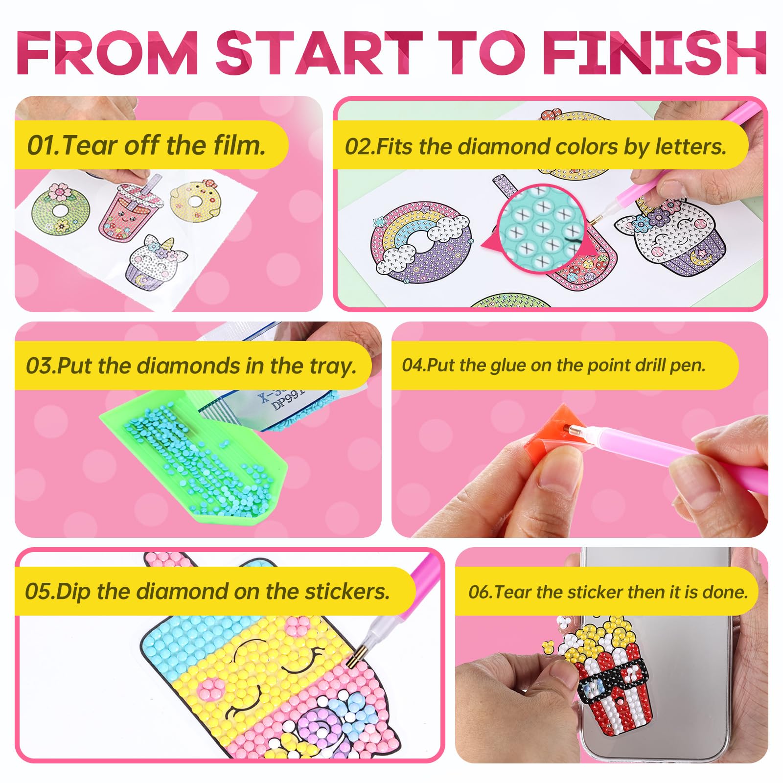 Cymbana Princess Sticker sheet inspires magical art moments.