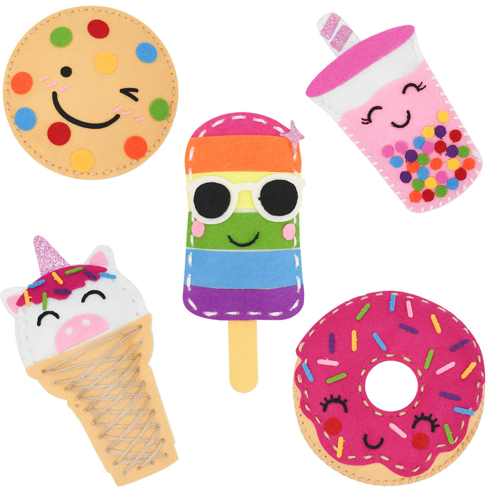 Cymbana Kids Sewing Kit cookie project for beginners—fun, easy sewing activity.