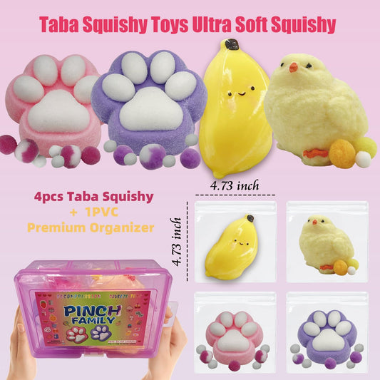 CYMME Banana squishy for playful tactile therapy and focus.