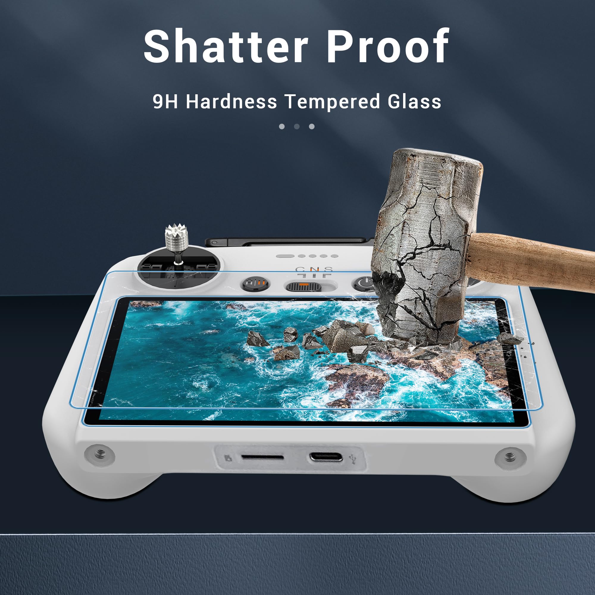 CYNOVA DJI RC2 screen protector includes lifetime guarantee and support